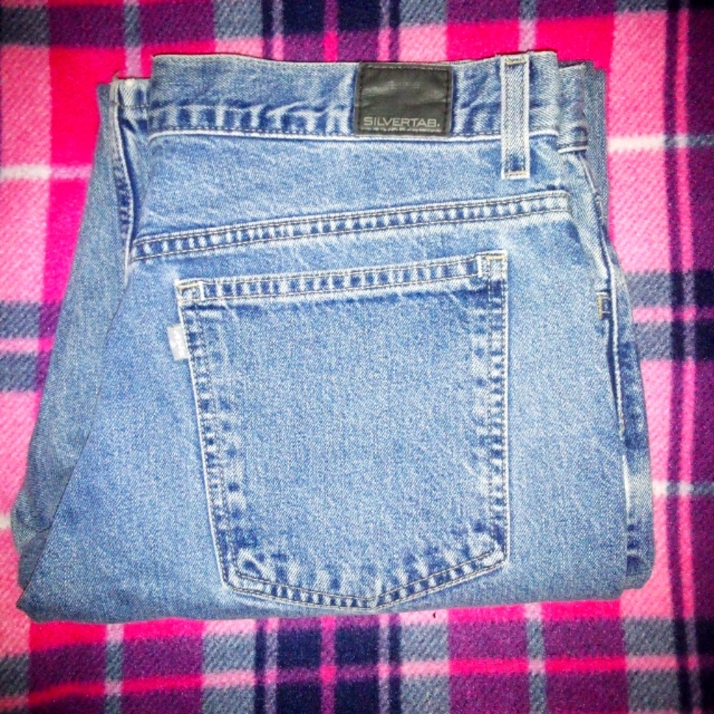 Vintage Levi's Silver Tab Jeans•Womens Size 11 Long